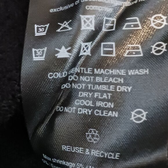 NEW Vero Moda Wind Highneck Pullover Oversized Sweater  Stretchy Black‎ Size M - Picture 11 of 14